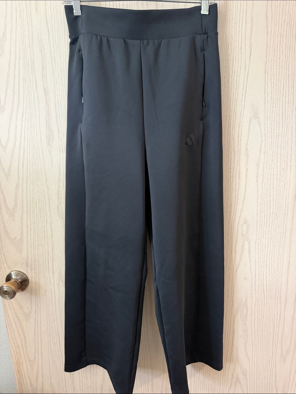 adidas Black Wide-Leg Men's Joggers
